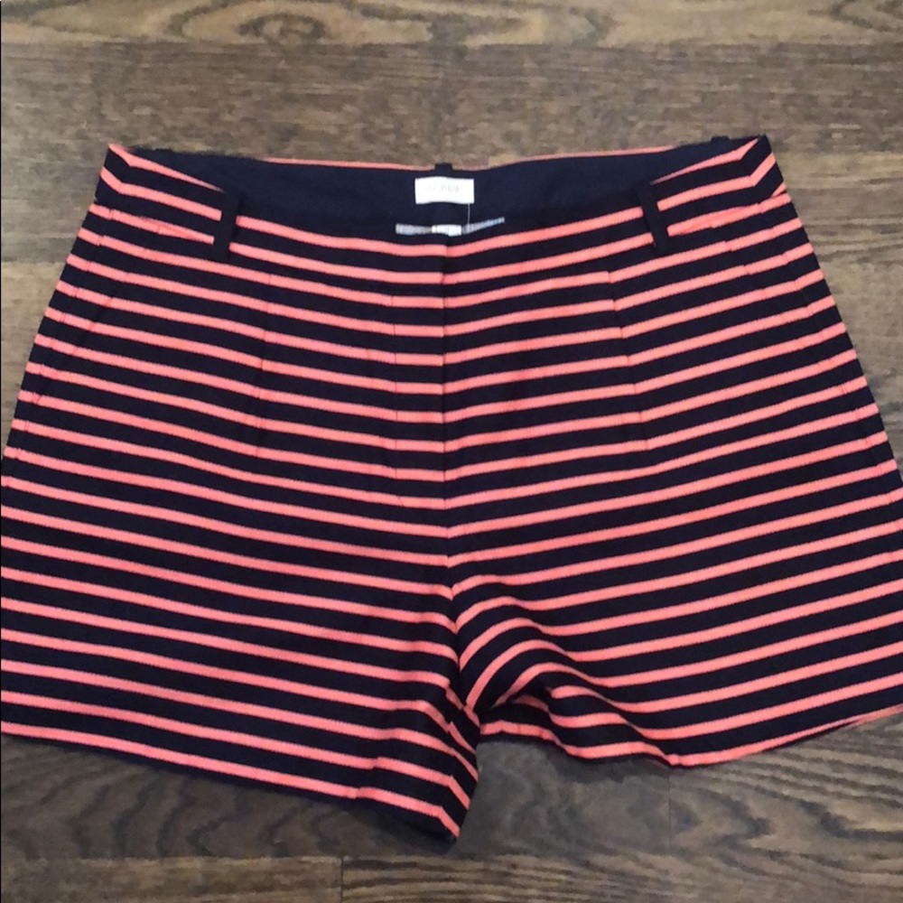 Striped J. Crew Shorts